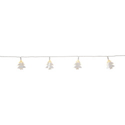 LED Lichterkette Izy Weihnachtsbaum in Transparent 10x 0,06W