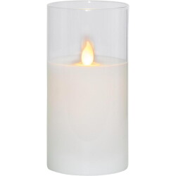 LED Kerze M-Twinkle in Weiß 0,06W 150mm