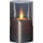 LED Kerze M-Twinkle in Grau 0,06W 125mm