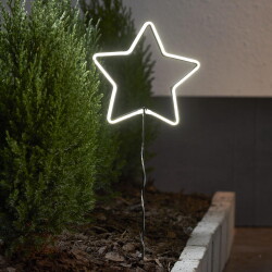 LED Lichtobjekt Neonstar in Weiß 0,5 IP44 mit...