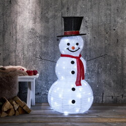 led snowman Tecidy in white 3.6w 170lm ip44