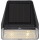 LED Solar Wandleuchte Wally Mini in Schwarz 3x 0,06W IP44 mit Dämmerungssensor