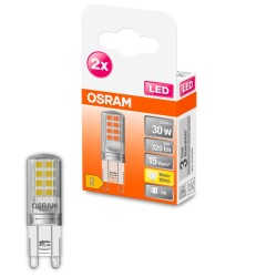 Osram led lamp replaces 30w g9 burner in transparent 2.6w...