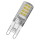 Osram LED Lampe ersetzt 30W G9 Brenner in Transparent 2,6W 320lm 2700K 2er Pack