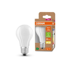 Osram led lamp replaces 100w e27 bulb - a60 in white 7.2w...