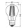 Osram LED Lampe ersetzt 75W E27 Birne - A60 in Transparent 5W 1055lm 3000K 1er Pack