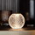 LED Akku Tischleuchte Cintra in Transparent und Gold 2W 123lm