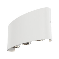 LED Wandleuchte Strato in Weiß 6W 594lm IP54 170mm