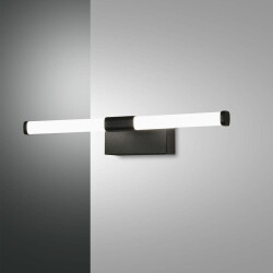 LED Spiegelleuchte Ago in Schwarz und Weiß 2x 4W...