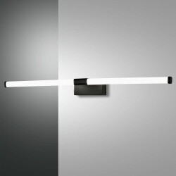 LED Spiegelleuchte Ago in Schwarz und Weiß 2x 7W...