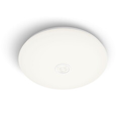 LED Deckenleuchte Mauve in Weiß mit Bewegungsmelder
