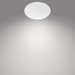 LED Deckenleuchte Moire in Weiß 36W