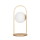LED Tischleuchte Hook in Gold und Weiß 4,8W 464,4lm