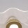LED Deckenleuchte Siderno in Gold und Transparent 31W 2118lm