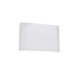 LED Wandleuchte Soho in Weiß 2x 5W 800lm IP54