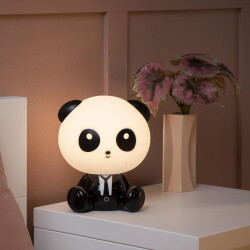 LED Tischleuchte Dodo Panda in Schwarz und Weiß 3W...