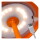 LED Akku Tischleuchte Joy in Orange 1,5W 215lm IP54
