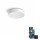 Philips Hue Bluetooth White Ambiance LED Deckenleuchte Enrave in Weiß 9,6W 1220lm inkl. Tap Dial Schalter in Schwarz 261mm