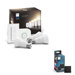 Philips Hue Bluetooth White led e27 75w 1050lm drie-pack...