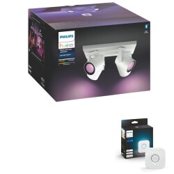 Philips Hue Bluetooth White et Color Ambiance Argenta -...