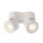 LED Deckenleuchte Uni II Mini Double in Weiß 2x 7,5W 980lm