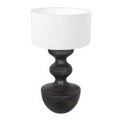 Table lamp Lyons i in black e27