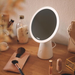 Philips LED Akku Tischleuchte Mirror in Weiß 4,5W 60lm