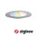 LED Zigbee Plug & Shine Bodeneinbauleuchte Floor RGBW in Edelstahl 2W 65lm IP67 1er-Set