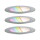 LED Zigbee Plug & Shine Bodeneinbauleuchte Floor RGBW in Edelstahl 3x 2W 195lm IP67 3er-Set