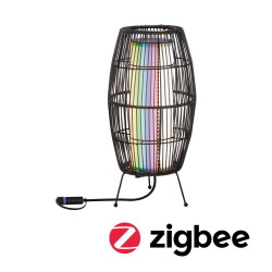 LED Plug & Shine Lichtobjekt Basket RGBW in Schwarz...