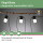 LED Plug & Shine Lichterkette Tubs in Anthrazit 3x 2W 480lm E14 3-flammig IP44
