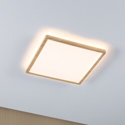 LED Panel Atria in Natur und Weiß IP44