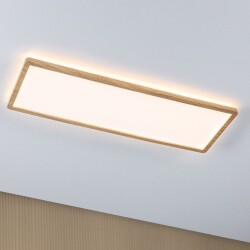 LED Panel Atria in Natur und Weiß IP44