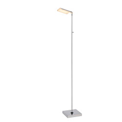 LED Stehleuchte Aaron in Chrom 10W 1000lm