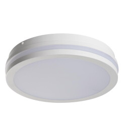 LED Deckenleuchte Beno in Weiß 24W 2060lm IP54 rund