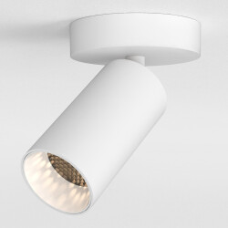 LED Wand- und Deckenspot Can in Weiß-matt 8,2W 544lm