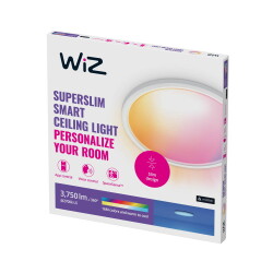 WiZ LED Panel RGBW Superslim in Weiß 32W 3800lm