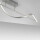 Q-Smart LED Deckenleuchte Q-Swing in Silber 24W 3100lm