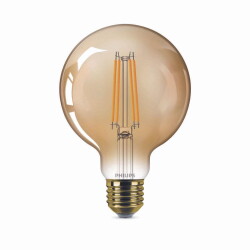 Philips LED Lampe E27 - Globe G93 3,1W 250lm 1800K...