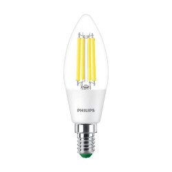 Philips LED Lampe E14 - Kerze B35 2,3W 485lm 4000K...
