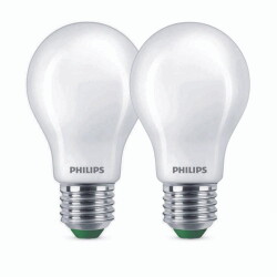 Philips LED Lampe E27 - Birne A60 5,2W 1095lm 4000K...