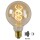 Vintage LED Lampe, Dämmerungssensor, E27, Globe G95, Filament, 4W, 230lm, 2200K 2er-Pack
