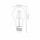 LED Leuchtmittel E27 Birne - A60 in Transparent 5W 600lm 4er-Pack
