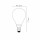 LED Leuchtmittel E14 Tropfen - P45 in Transparent-milchig 4W 400lm 4er-Pack
