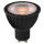 LED Leuchtmittel GU10 Reflektor - PAR16 in Schwarz 5W 350lm 2200-2700K 4er-Pack