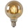 LED Leuchtmittel E27 Globe - G95 in Amber 5W 600lm 4er-Pack