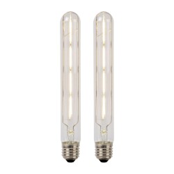 LED Lampe, E27 Kolbenform, klar -Vintage, 600 Lumen, dimmbar