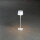 LED Akku Tischleuchte Capri in Weiß 2,2W 100lm IP54
