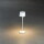 LED Akku Tischleuchte Capri in Weiß 2,2W 100lm IP54