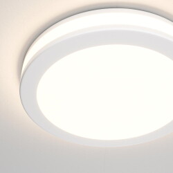 LED Einbauleuchte Phanton in Weiß 12W 750lm rund